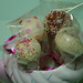 Pretty cake pops wrapped and ready to go