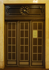 Elevator door at Grand Central