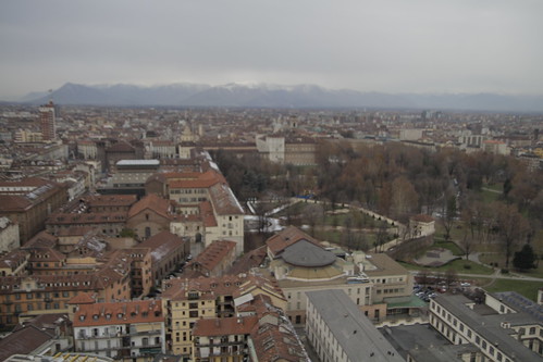View of Torino from observation deck 2