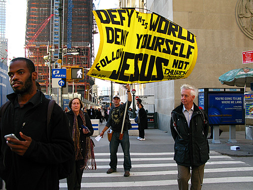 Defy This World Deny Yourself, NYC by Karen Strunks 