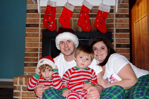 Annual Christmas Eve in our pj's picture.