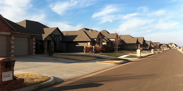 Homes in Silverhawk addition of Edmond Oklahoma