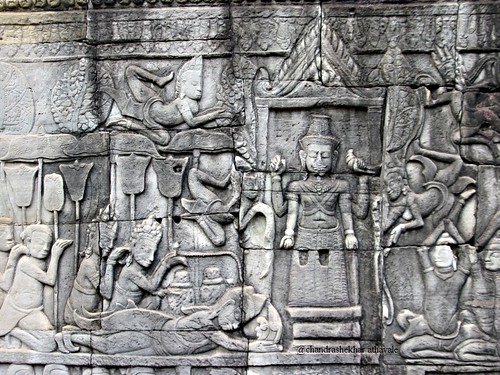 Vishnu worshipped