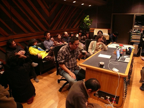 2011-01-09 録音スタジオ