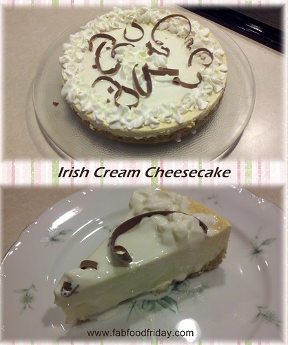 Irish Cream Cheesecake