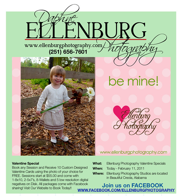 Ellenburg Photography 2011 Valentine Special FB