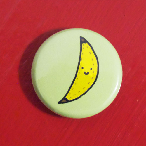 Banana Yes - Button 01.19.11