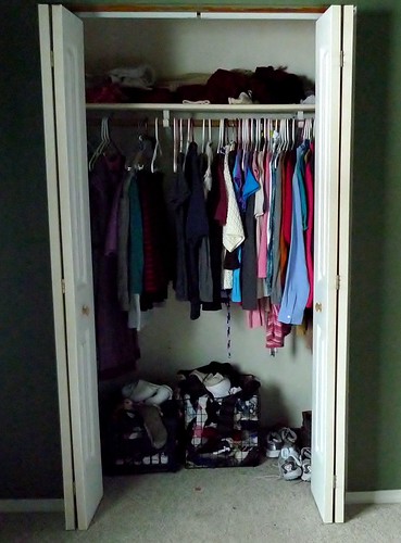 Cleaned closet