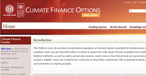 climate finance options