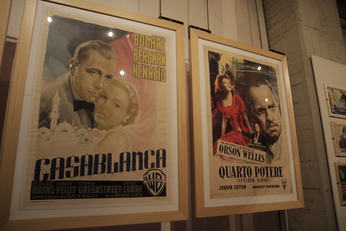 Casablanca and Citizen Kane italian posters