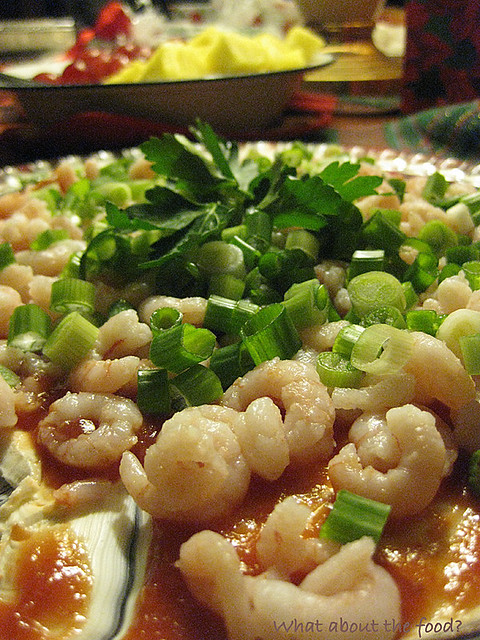 Shrimp and cream cheese dip