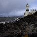 Cloch Lighthouse storm approaching