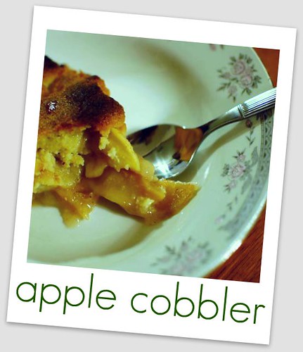 apple cobbler