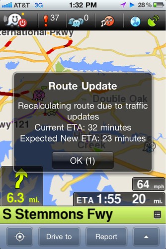 Waze Route Update