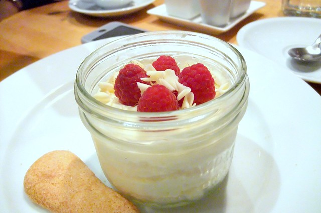 Dessert of the day: White Chocolate Mousse