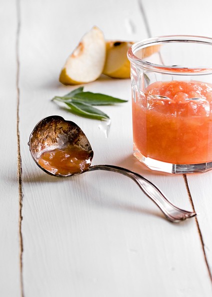 Pear Jam with Chestnut Honey & Sage