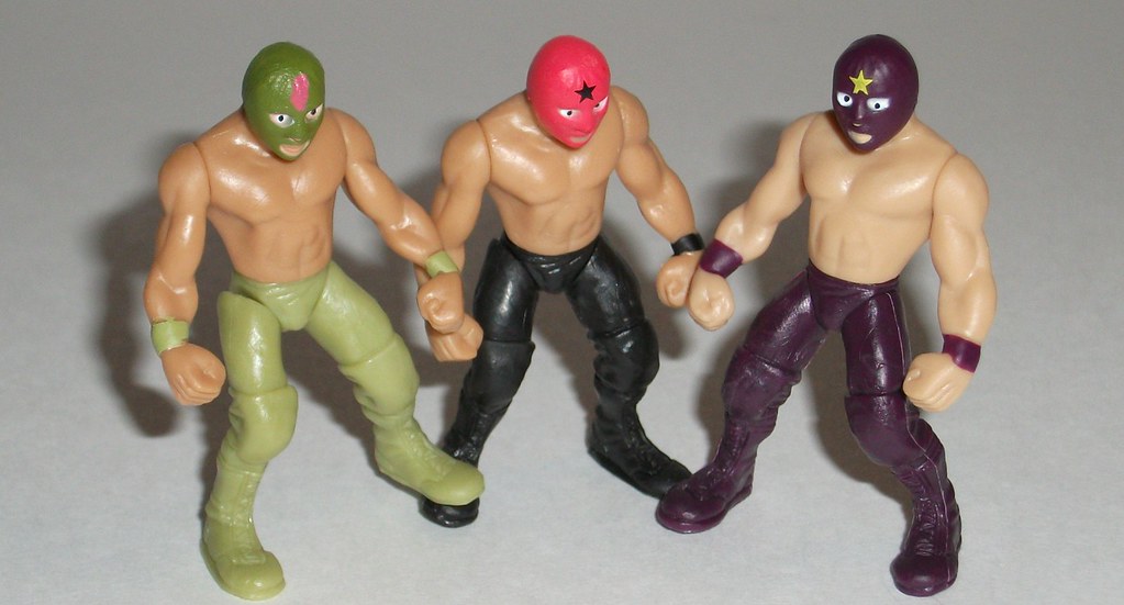 Details about   CHICANO POWER  Wrestler 7 in Action Figure Mexican Toys  HANDMADE PAINTED 