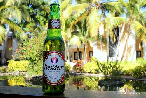 Presidente Beer at Bavaro Princess Resort in Punta Cana