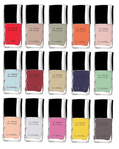 My favorite Chanel nail polish colors