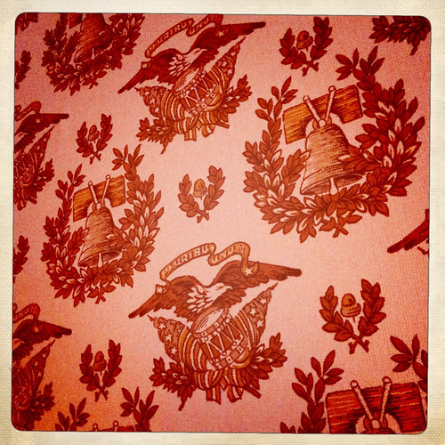 patriotic wallpaper. Patriotic wallpaper. In the dining room of my grandfather#39;s house