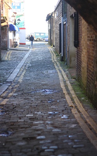 Cobbled alleyway, Folkestone