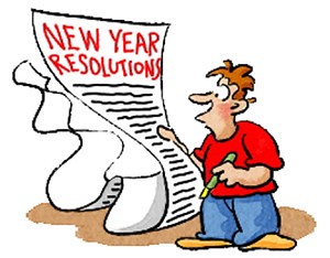 01 Jan 01 - New Years Resolutions