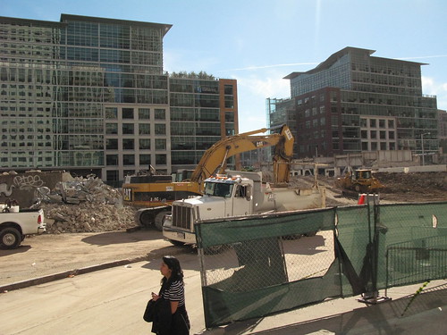 the Transbay Terminal is completely gone