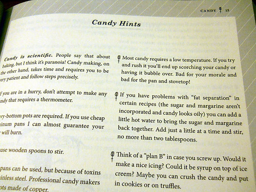 Lickin' the Beaters Cookbook Volume 2 - Candy Hints