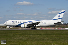 4X-EAC - 22974 - El Al Israel Airlines - Boeng 767-258ER - Luton - 100421 - Steven Gray - IMG_0187