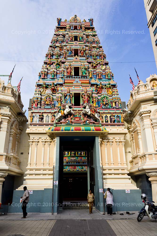 Sri Maha Mariamman Temple Dhevasthanam, KL, Malaysia