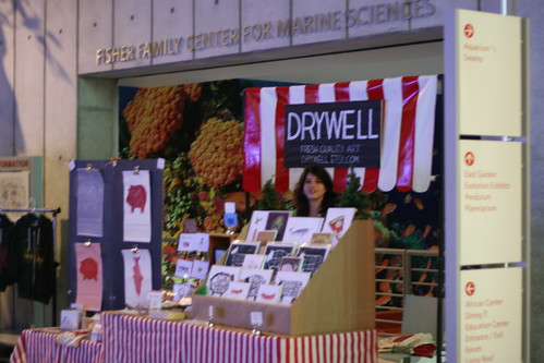 drywell booth @ Indie Mart Academy of Sciences