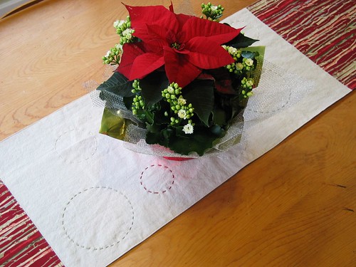 New holiday table runner '10 by Poppyprint