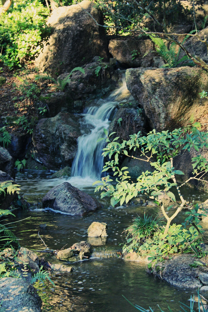 Morikami waterfall