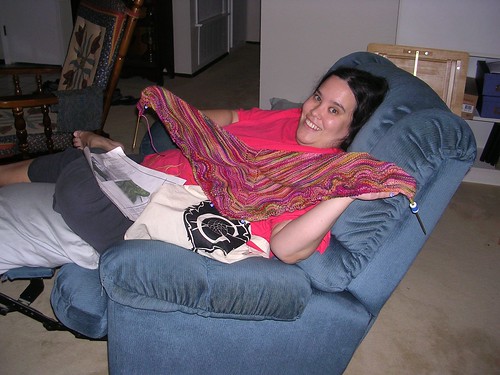 My shawl and the recliner