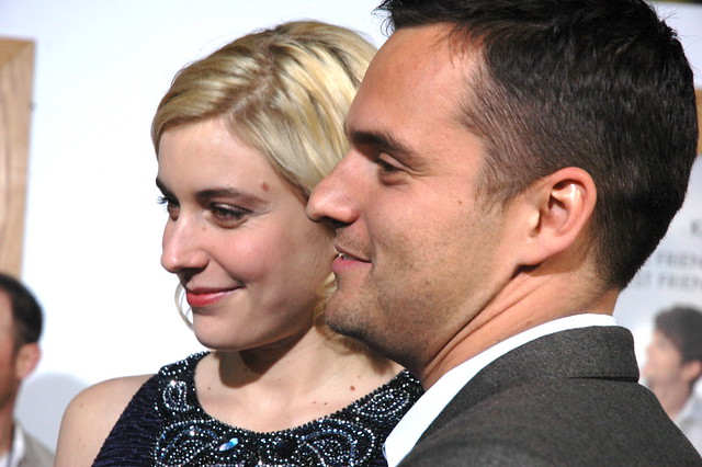 Greta Gerwig, Jake Johnson, No Strings Attached Premiere by Real TV Films