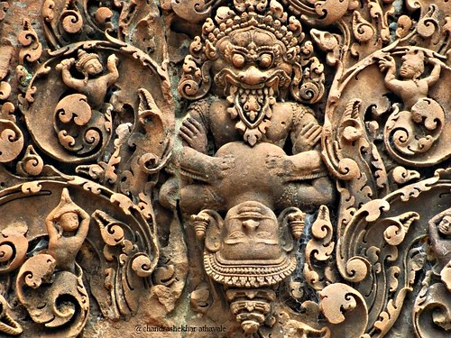 Vishnu as man lion