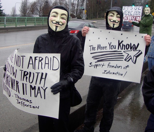 Seatle, Anonymous Rally