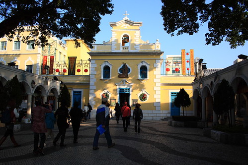 A cathedral in Macau