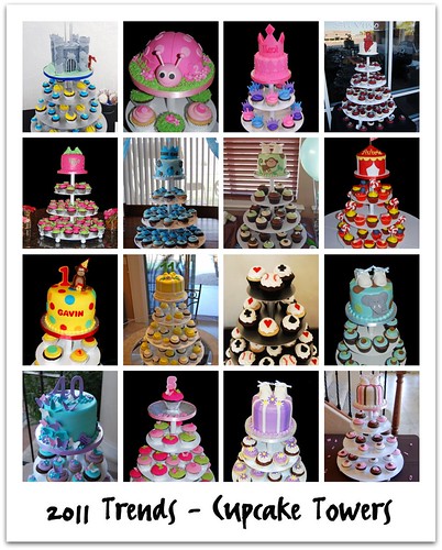 2011 Trends: Cupcake Towers