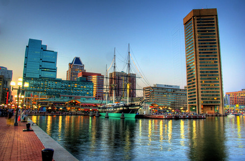 Inner Harbor, Baltimore (by: Kevin Labianco, creative commons license)