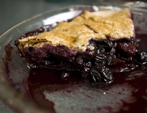 Rustic Cherry Pie - The Day After