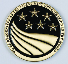 Moy Mint Director's Coin for Excellence obverse