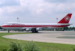 Air Canada B747-133 C-FTOE CDG 16/06/1991