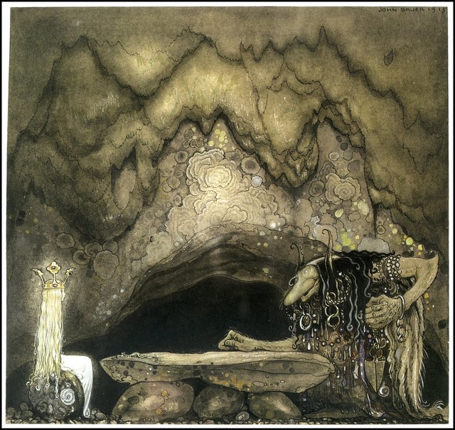 John Bauer - So, how is your appetite, troll mother continued, 1915 