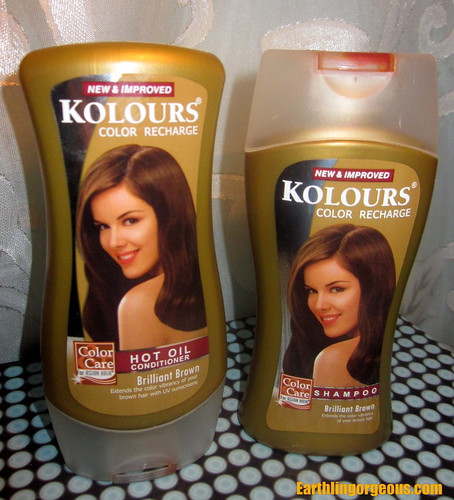 New Improved Kolours Color Recharge Hot Oil and Shampoo