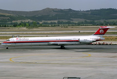 Meridiana MD-83 EC-EFU MAD 20/05/1992