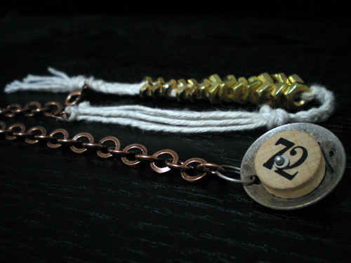 braided hex bracelet variation