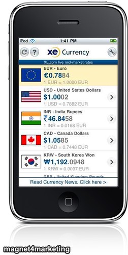 XE Currency iPhone