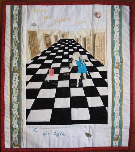 My doll quilt from SewVivid