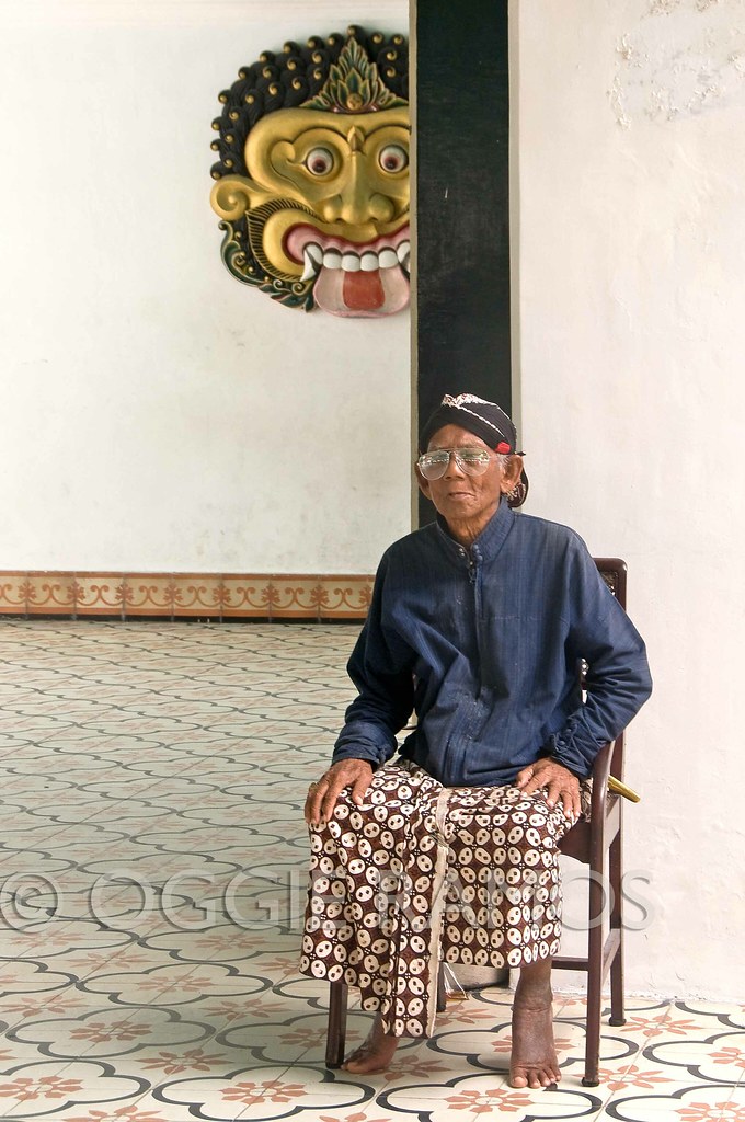 Indonesia - Tamansari Man at the Doorway